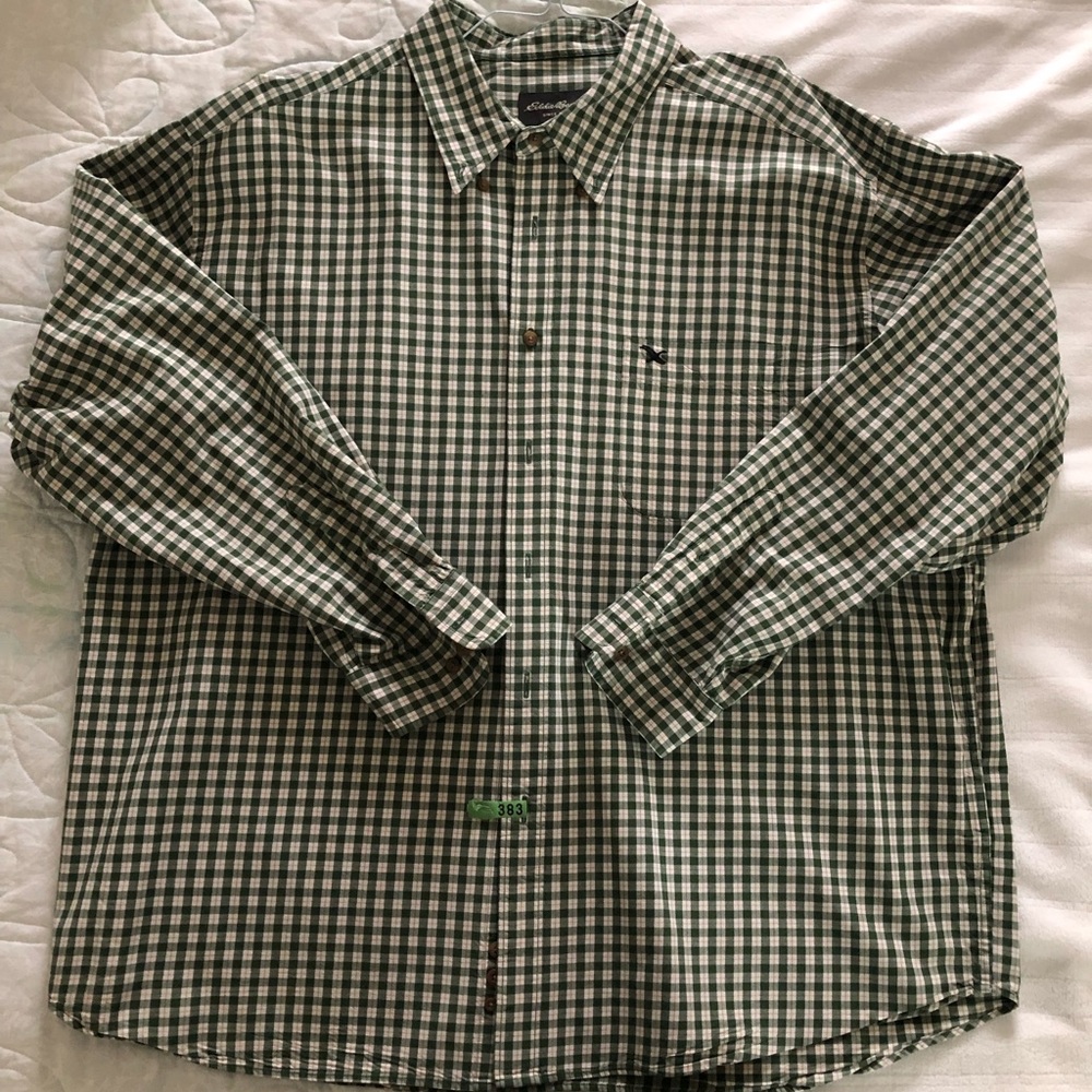 6 Eddie Bauer men’s 2XL button downs